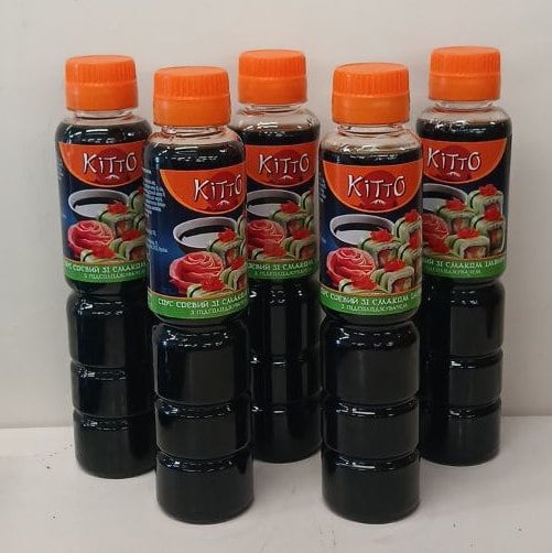 Соус соєвий зі смаком імбиря Кітто (The Banka), 200мл