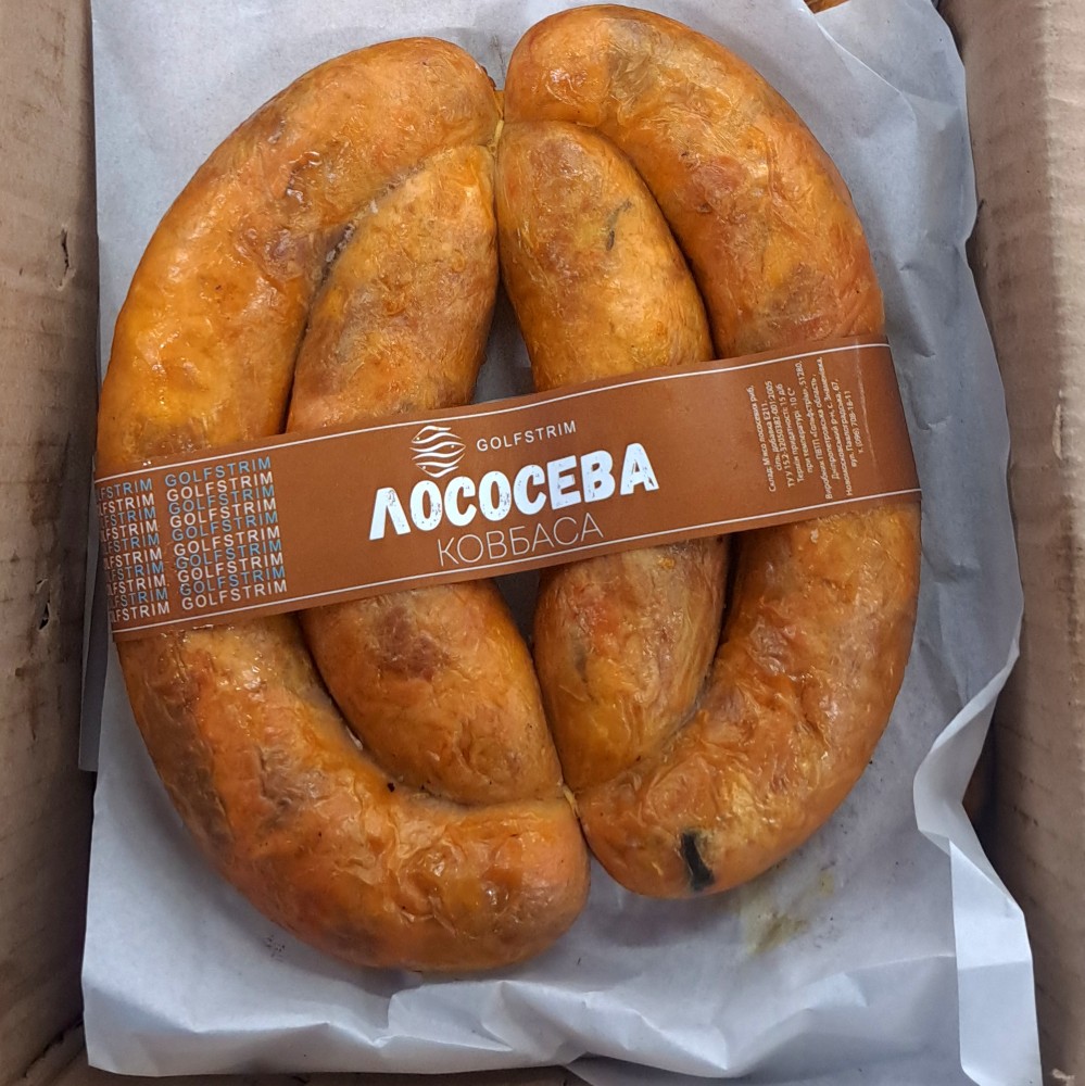 Ковбаса лососева г/к (Гольфстрім)