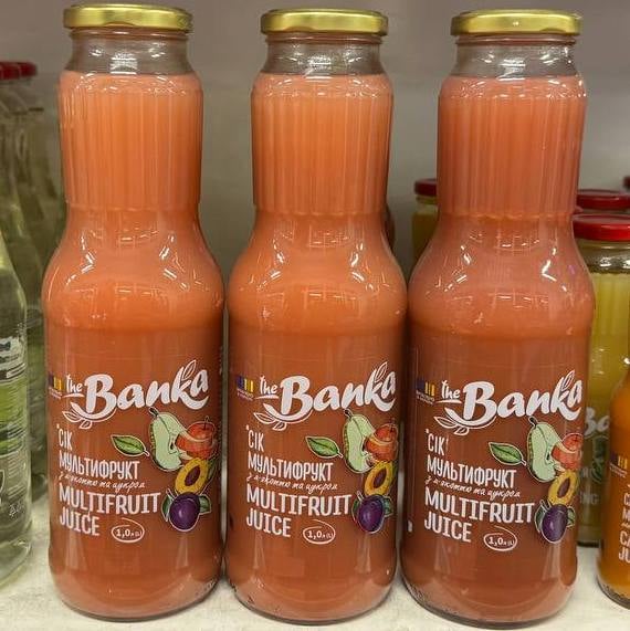 Сік мультифрукт (The Banka) 1л