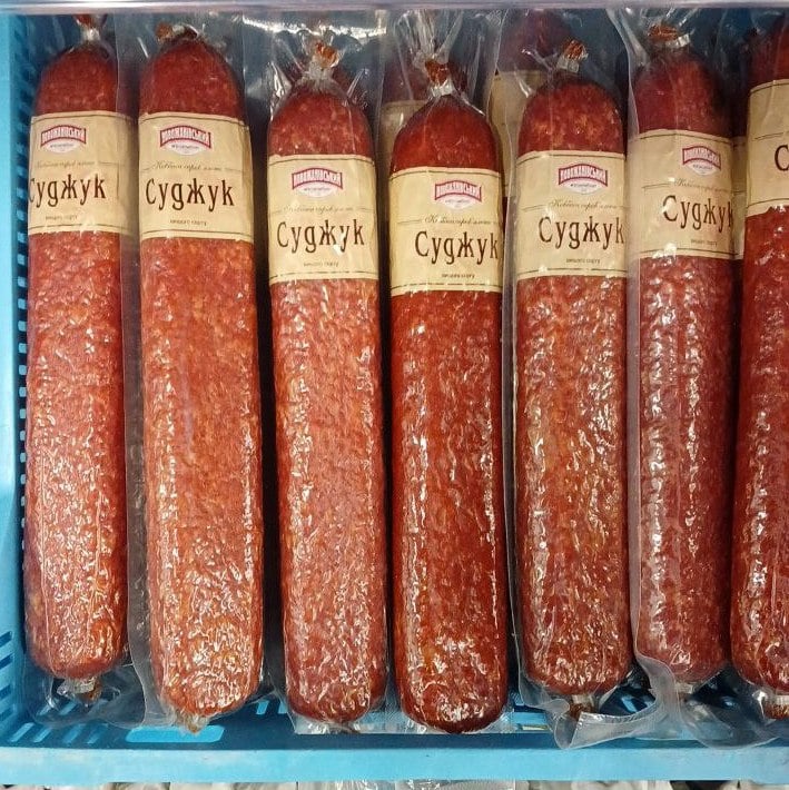 Новожанівський Ковбаса СУДЖУК с/в с/к в/с вак, (4321)