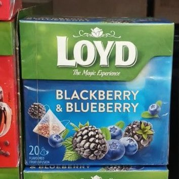 LOYD, Чай з фруктовий Чорниця та ожина (Львів Імпорт), 20х2г
