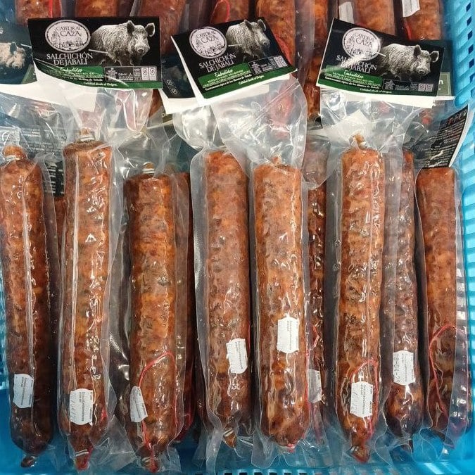 Ковбаса з м'яса Дикого кабана Caledral Salchichon De jabali Іспанія (4444),180-200г