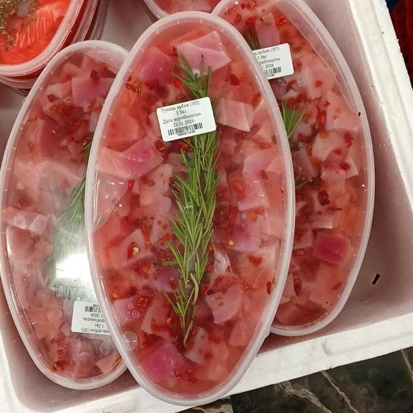 Тунець кубик (ЗП) 1.3кг