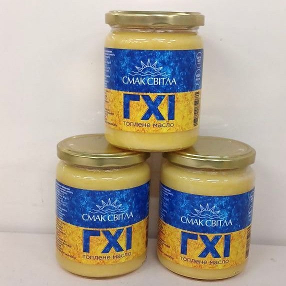 Масло ГХІ топлене, скло Смак Світла (Італія,Дамір), 500мл