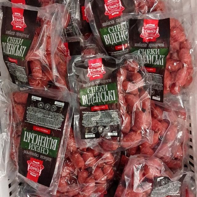 Безлюдівський МК, Снеки Віденські в/с (фиброуз), (Логвіненко)