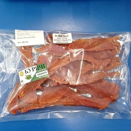 Чіпси курячі Хабанеро, (Інвайт Фуд), 250г