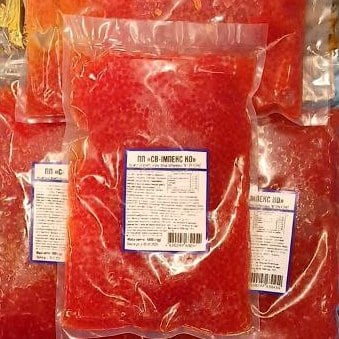 Ікра горбуші імітована (Сироїжка), 1кг