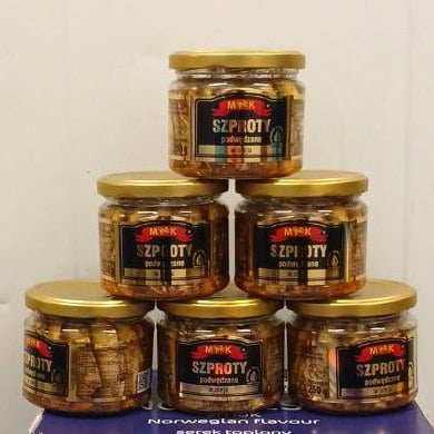 Шпроти скло (Пан Ковбаско), 250г