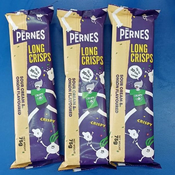 PERNES Чіпси Сир Цибуля Onion Flavoured (Продсервіс), 75г
