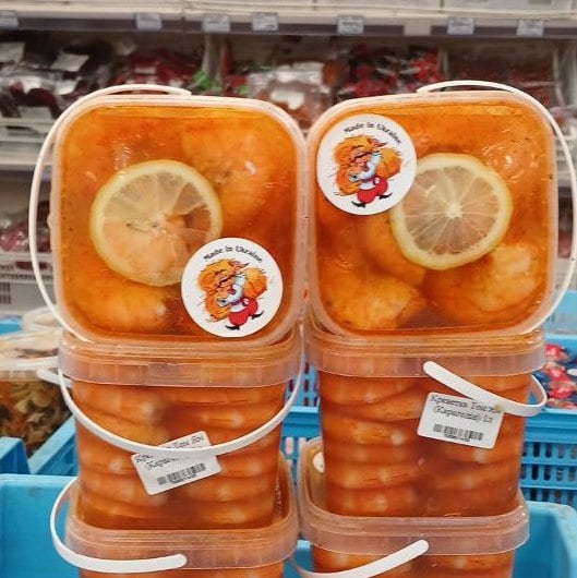 Королівські Креветки без голови ТОМ-ЯМ (Карагодін) 1кг