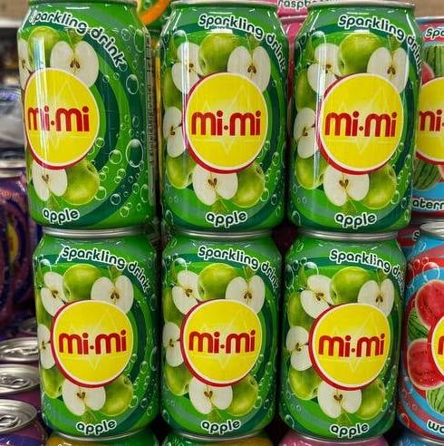 Напій "Mi-Mi" яблуко з/б 330мл