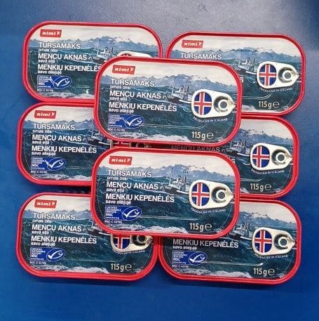 Печінка тріски Норвегія TM RIMI (Мега), 115г