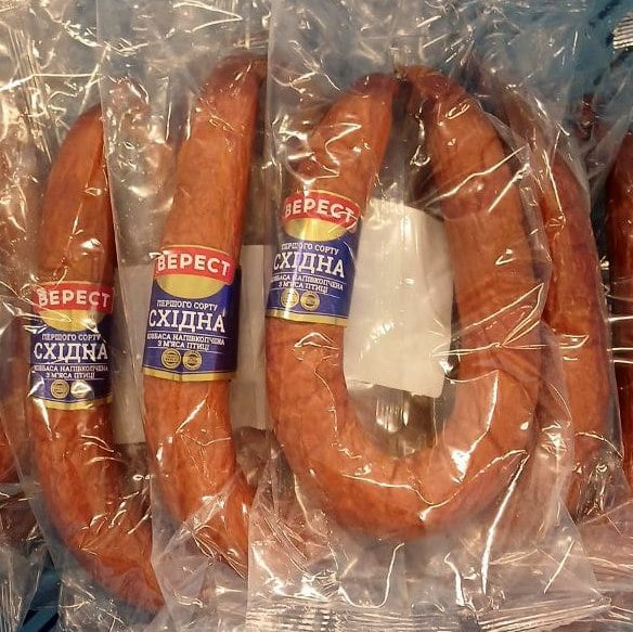 Верест Ковбаса СХІДНА н/к з м'яса птиці в/с