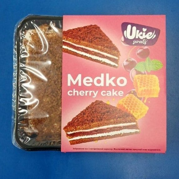 Ukie, Торт Медко з вишнею (Тортамо), 350г