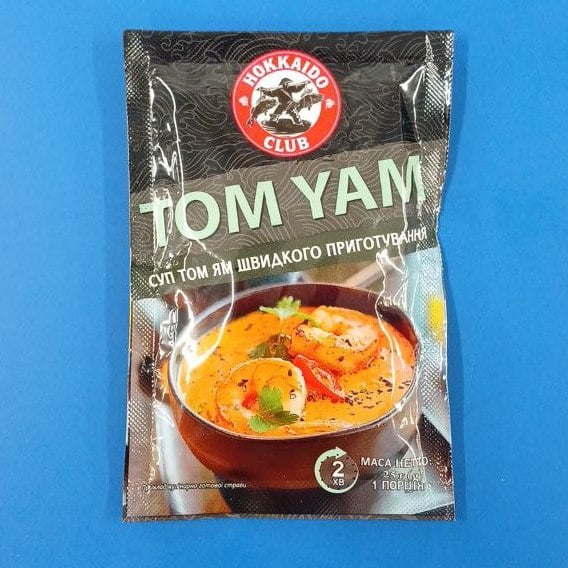 HOKKAIDO, Суп ТОМ ЯМ швид.пригот. (Євромікс), 25г