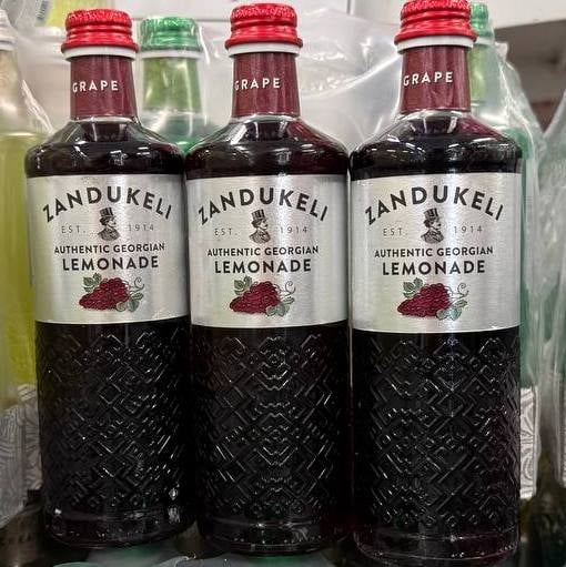 Лимонад Виноград ZANDUKELI, 0.5л