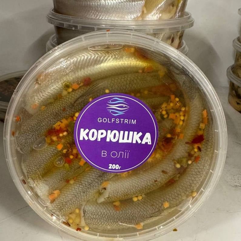 Корюшка б/г с/с в/о зі спеціями (Гольфстрім) 200г
