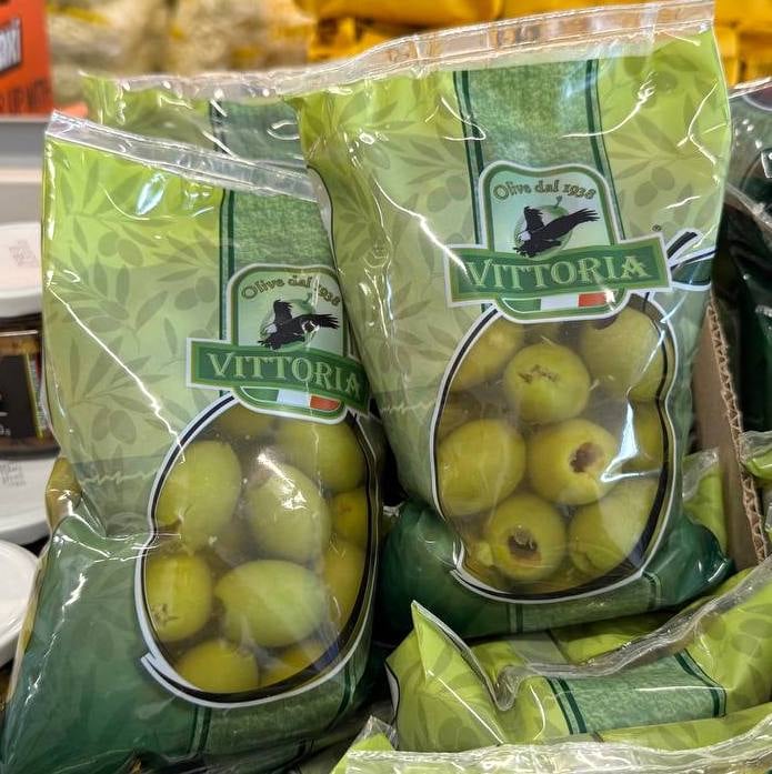 Оливки без кісточок пакет Вітторіа, 850г