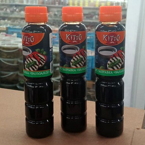 Кітто Соус-заправка БАЛЬЗАМІК  (The Banka), 200мл