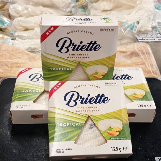 Briette, Сир Брієтте Тропікал 60% (ФОП Слипчук), 125г