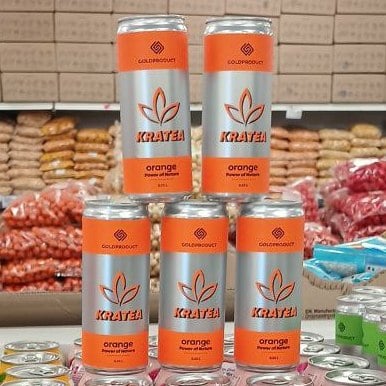 Напій безалкогольний KRATEA Orange, жб  (Мартинов) 0,33л