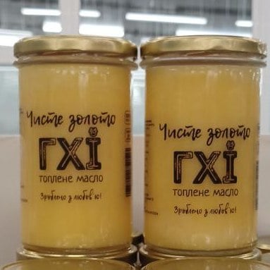 Масло топлене, скло Чисте золото (Італія,Дамір), 500мл