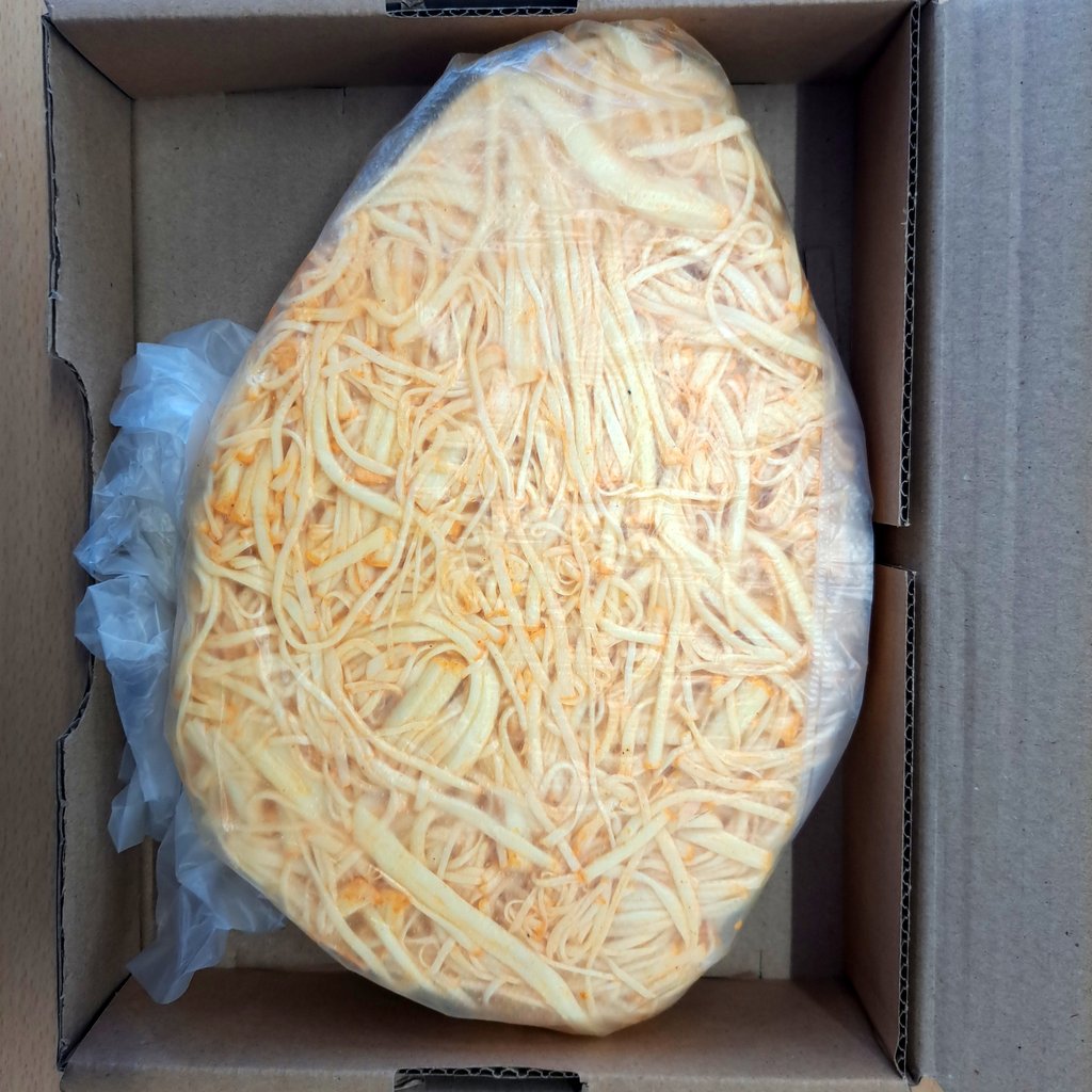 Сир нитка зі смаком мисливські ковбаски, 1кг (Козуб)
