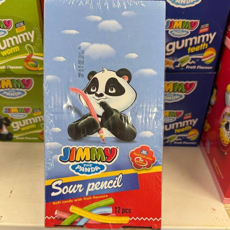 JIMMYолівці веселка (ПАНДА) 75гх12шт
