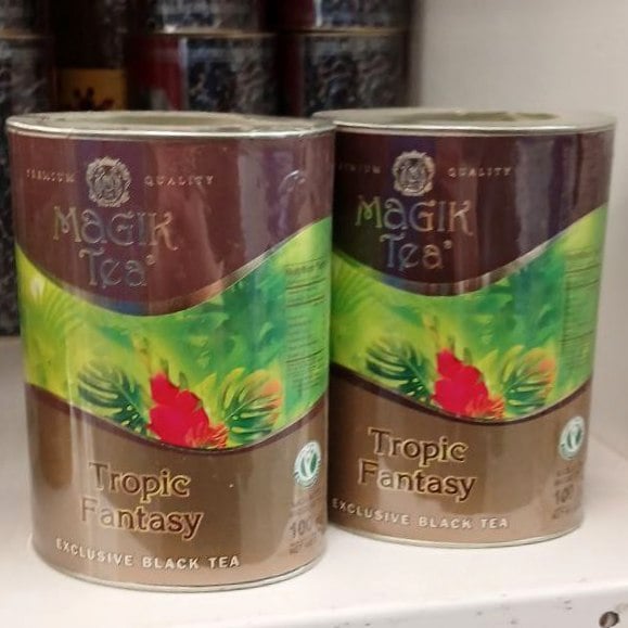 Чай Magik Tea, тубус чорн. Тропічна фантазія (Павловський),100г