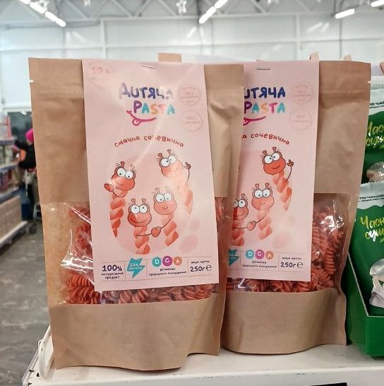 Дитяча PASTA з червоної сочевиці (Смарті), 250г