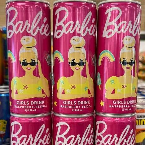 Напій The Drinks Barbie малина з/б 250мл