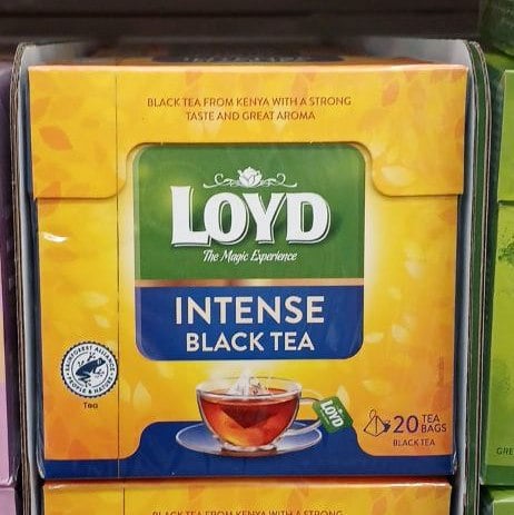 LOYD, Чай чорний Intense (Львів Імпорт), 20х2г