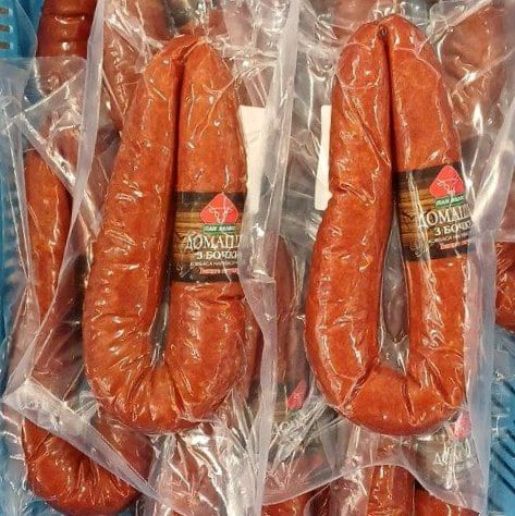 (Пан Велес) Ковбаса н/к "Домашня з бочки" вищий гатунок