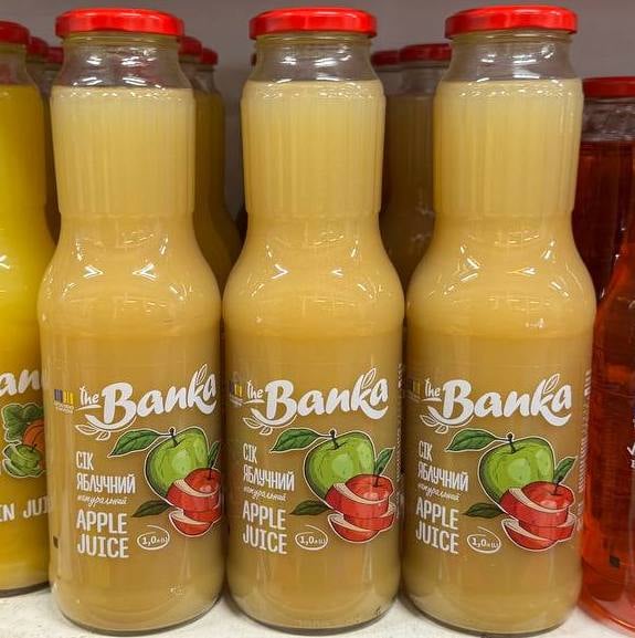 Сік яблучний (The Banka) 1л