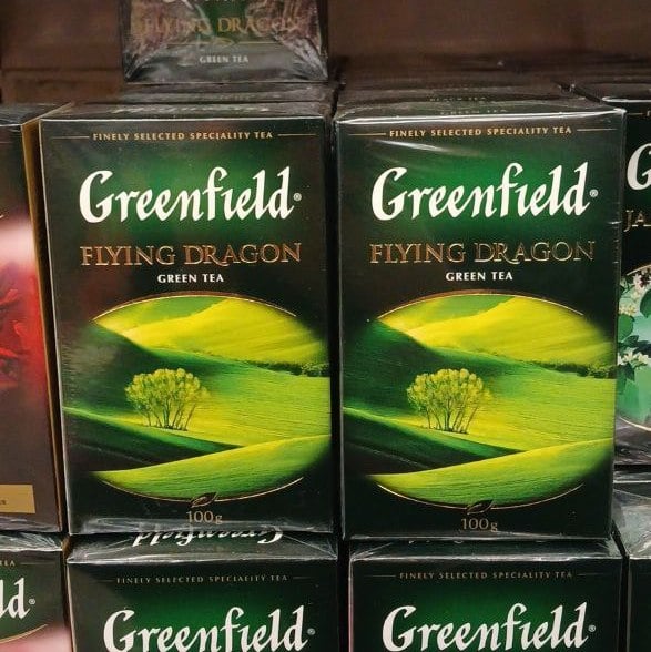 Greenfield Чай чорн з духм.трав. фрукт.аром. FLYING DRAGON, 100г ( Солодко)