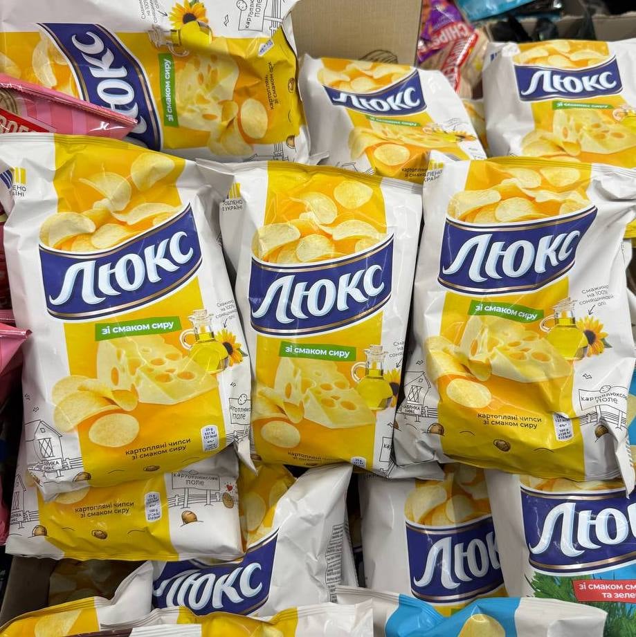 Чіпси Люкс "Сир" 125г