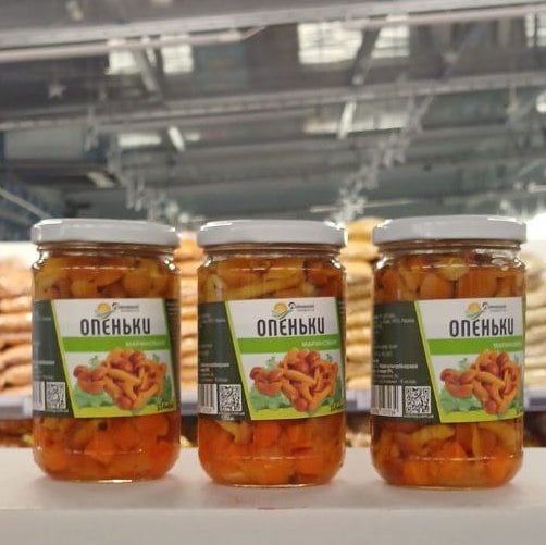 Опеньки мариновані Домашні продукти (Павловський), 314мл