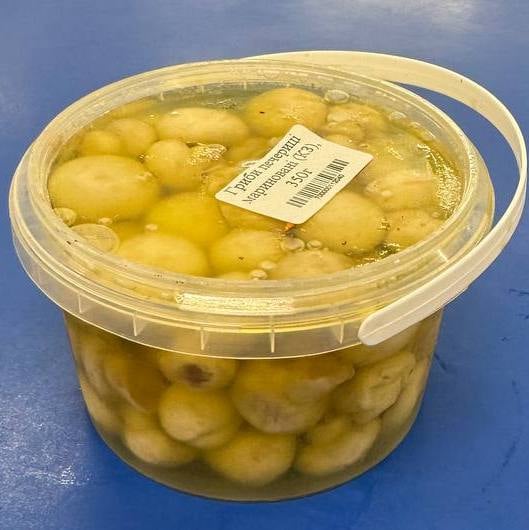 Гриби печериці мариновані (Козак), 350г