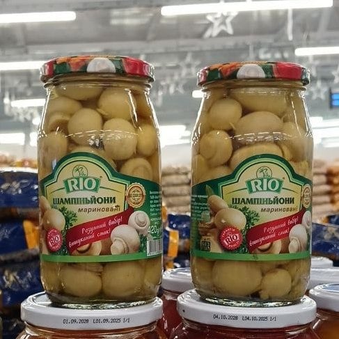 Rio Шампіньйони мариновані (Павловський) 420г