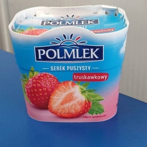 Сирок вершковий полуниця КАПРЕСІ POLMLEK (2) (1234,Логістик плюс) 150г
