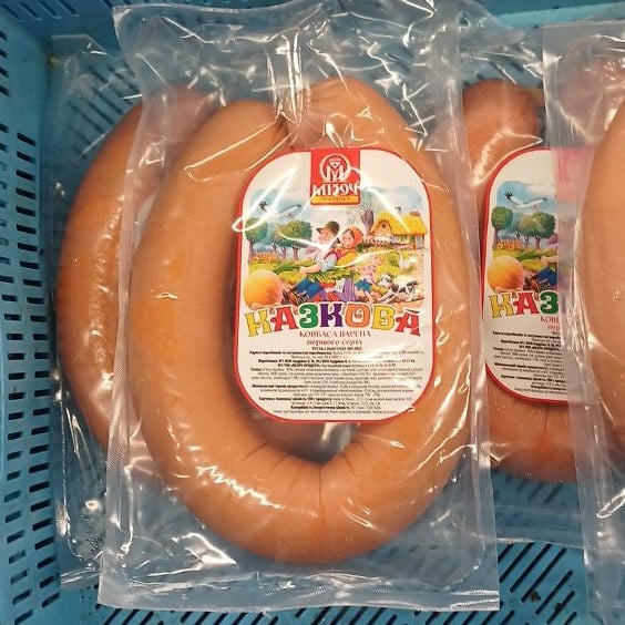 МІЗОЧ, Ковбаса варена Казкова