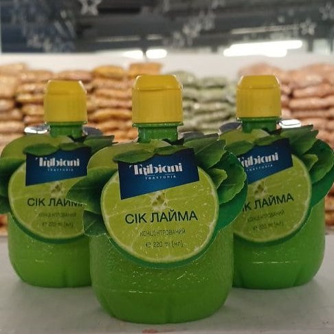 Сік лайма концетр. ТМ Tribiani (Павловський), 220мл