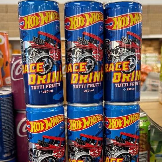 Напій The Drinks Hot Wheels Тутті-фрутті з/б 250мл