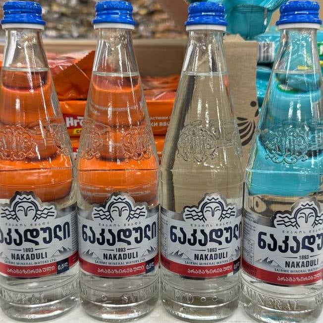 Вода Накадулі скло 0.5л