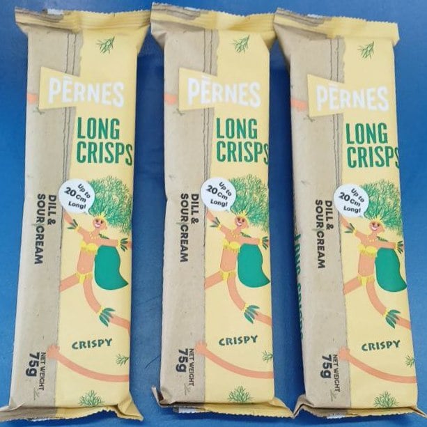 PERNES Чіпси Вершки Кріп Sour cream (Продсервіс), 75г