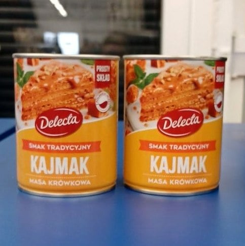 Delecla Kajmak Згущене молоко (іриска) смак традиційний Masa krowkowa (Миході) 400г
