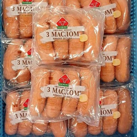 (Пан Велес) Сардельки Домашні з маслом вищий гатунок