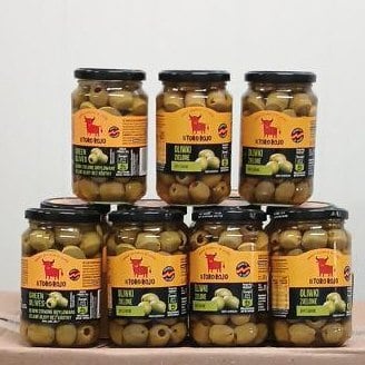 Оливки скло банка TORO ROJO (Пан Ковбаско), 340/170