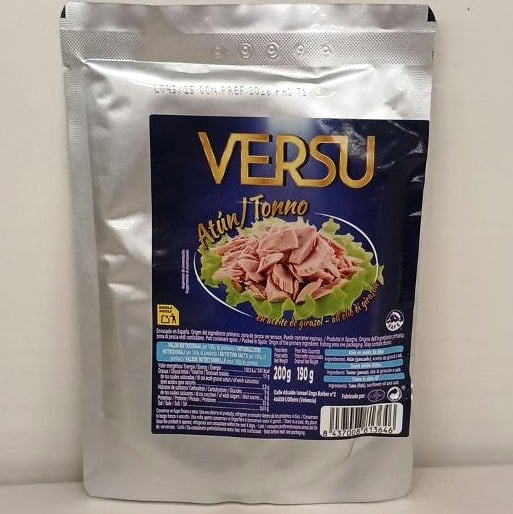 Тунець кусочками в олії Versu Atun Tonno  Іспанія (Смак24, Дамір) 200/190г