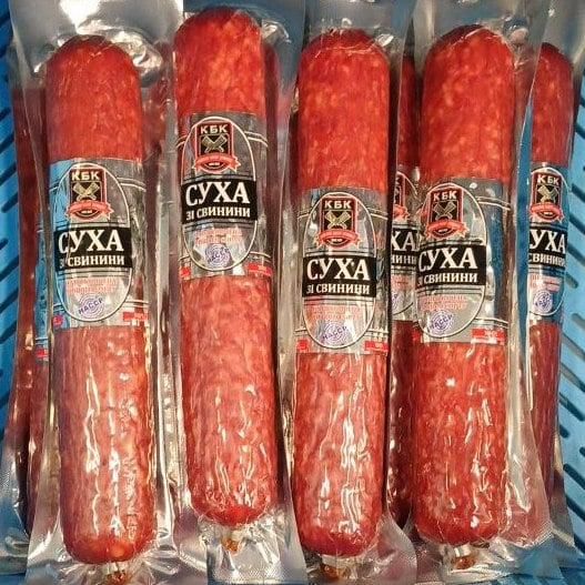 КБК Ковбаса зі свинини СУХА н/к в/с